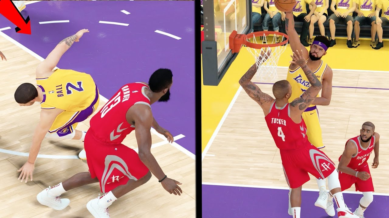 JAMES HARDEN SNAPS LONZO BALL ANKLES! McGee Catching Bodies! NBA 2k19 My CAREER Ep. 57