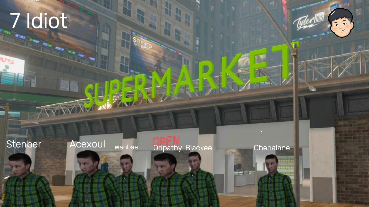 7 Badut Buka Supermarket | Supermarket Together