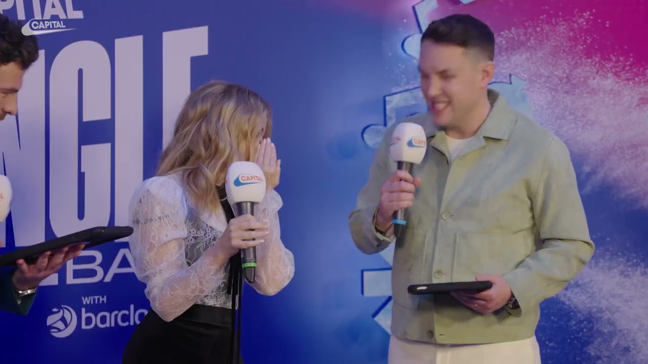 Kylie bravely takes on Jordan North's mum's cooking!