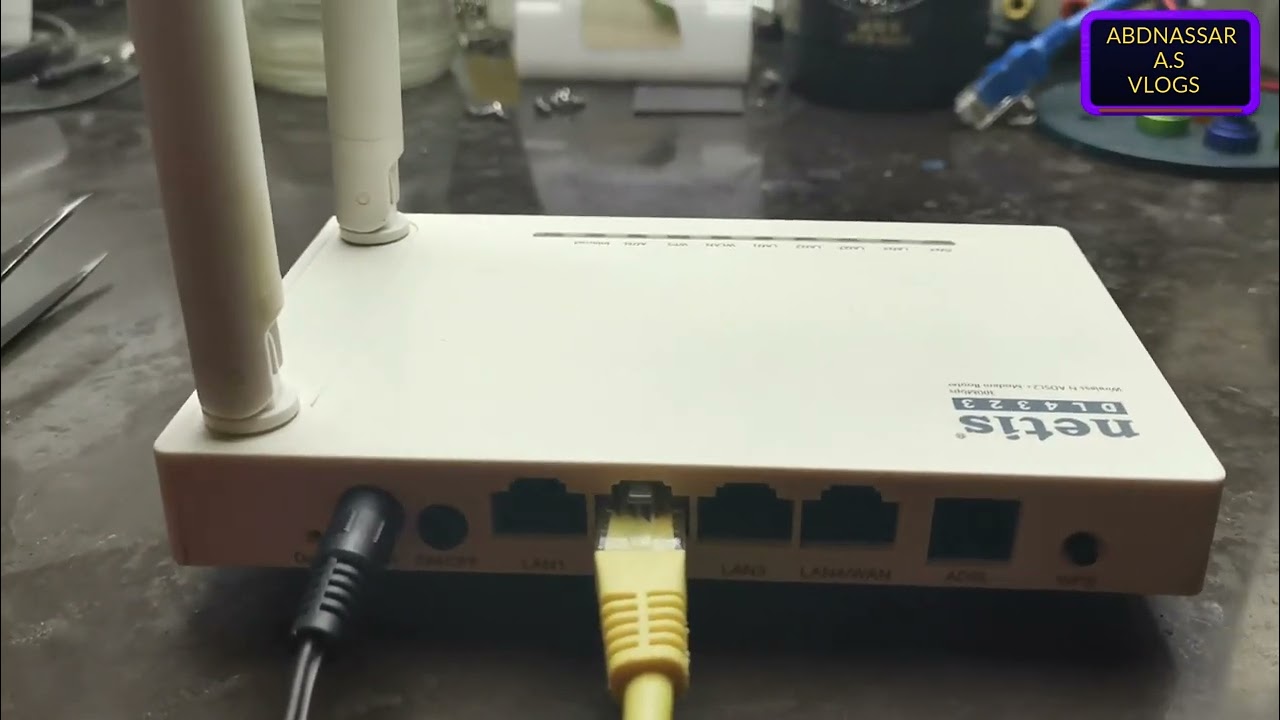 La Configuration Du Routeur Netis Point D'acces ✔️WAN✔️طريقة صحيحة لإعداد روتر كموزع انترنت بالكبل