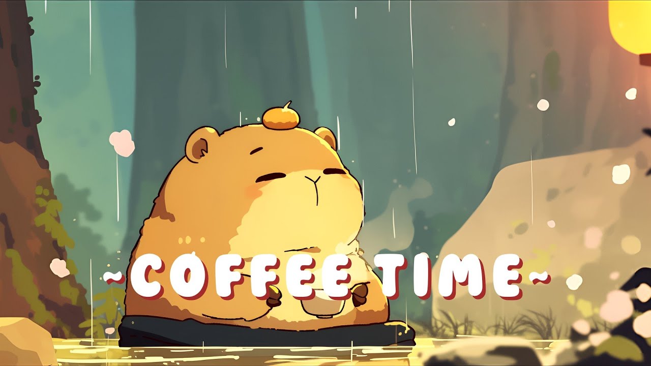 [60 Minutes] Capybara Beats Radio - Ambient Study Beats Mix ~ Relaxing Vibes ~ 🦫 ✨ 🌙