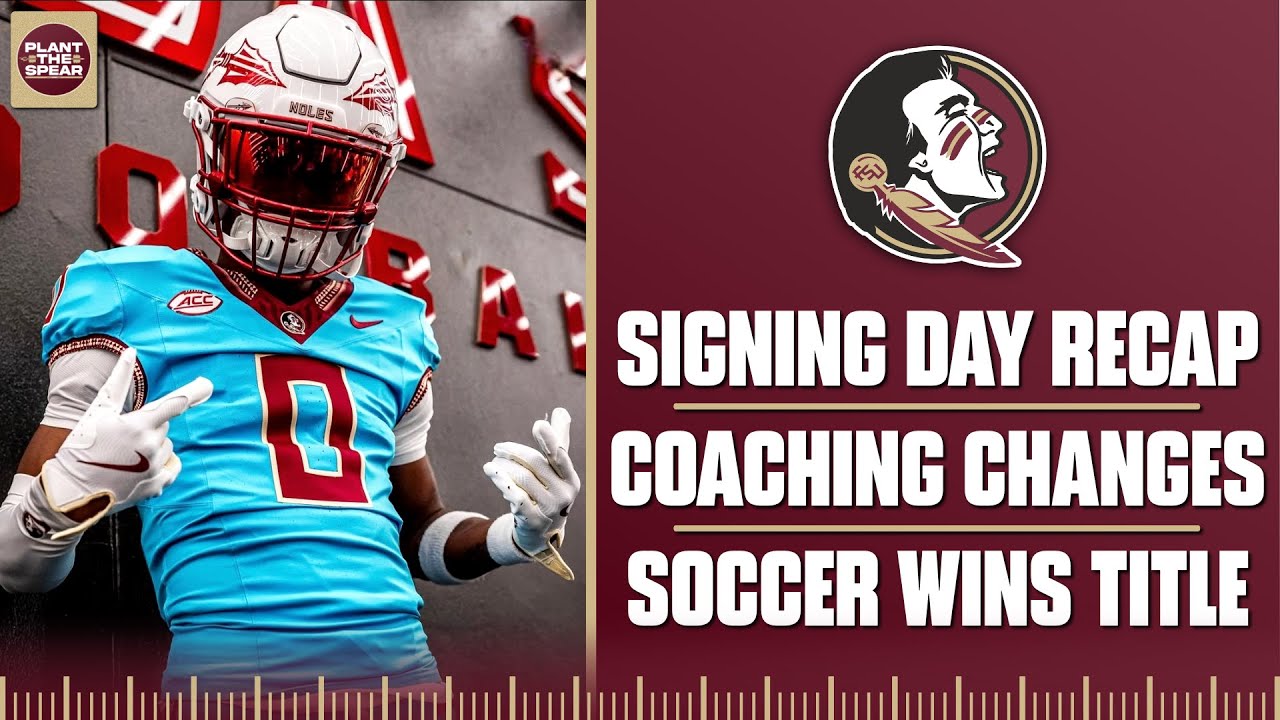 FSU Coaching Changes | Signing Day & CFP Reaction + Soccer Wins a Title!
