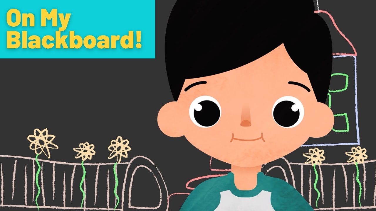 On my blackboard I can draw | Class 2 English Poem | NCERT TextBook