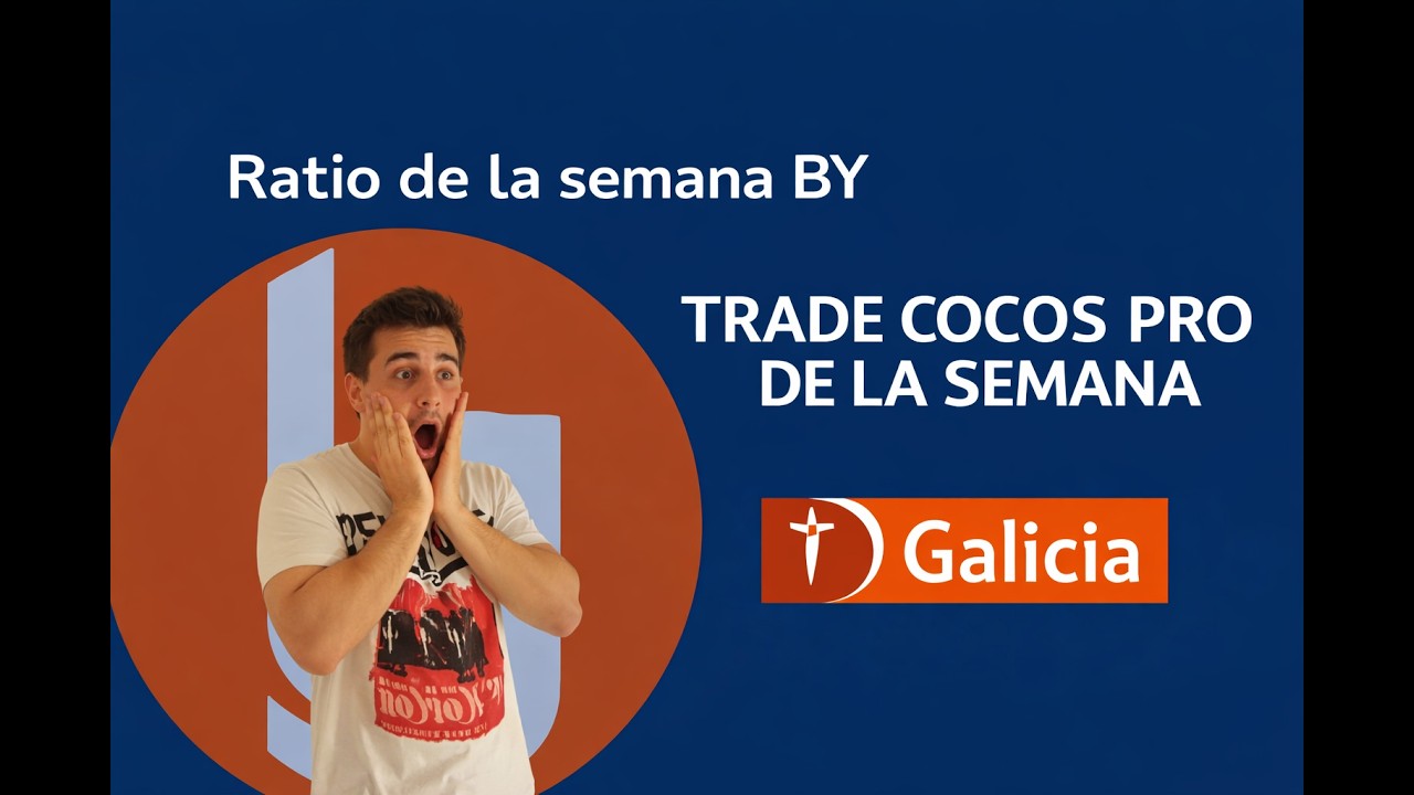 Trade cocos pro de la semana. $GGAL #Lotes #intradiario #Dicp #Satl 