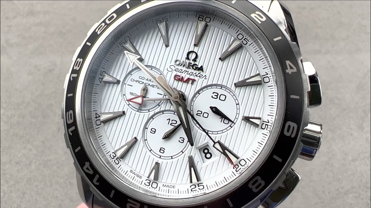 Omega Seamaster Aqua Terra Chronograph GMT 231.10.44.52.04.001 Omega Watch Review
