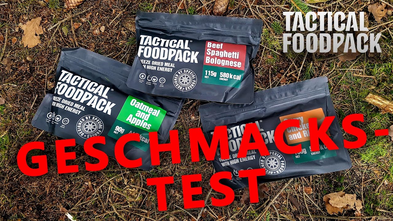 Tactical Foodpack Outdoor Langzeitnahrung im Test bei OBRAMO