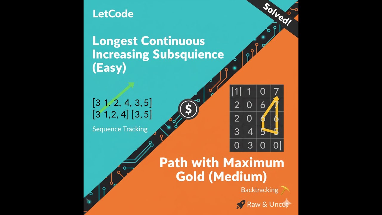 Assessment 23 | LeetCode Live Assessment — Dynamic Path & Inc Sequences | Easy + Medium | Java