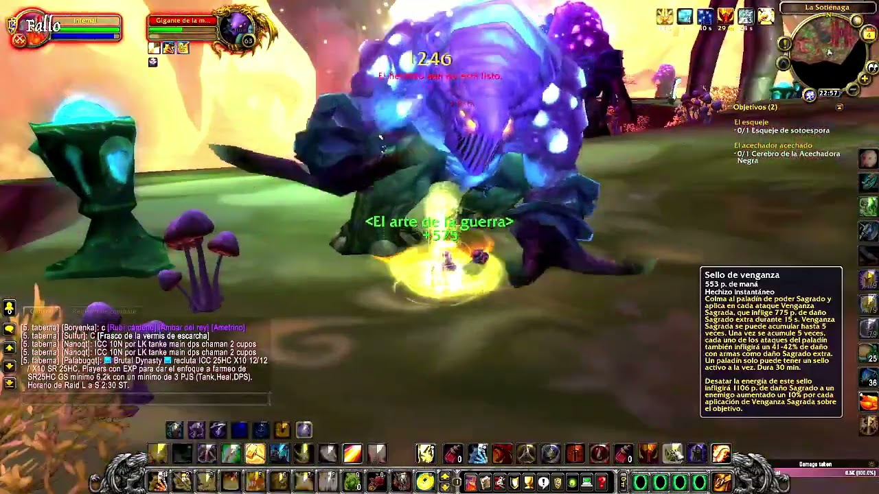 Misiones elite de Esporaggar, Enano Paladín WOW Lich