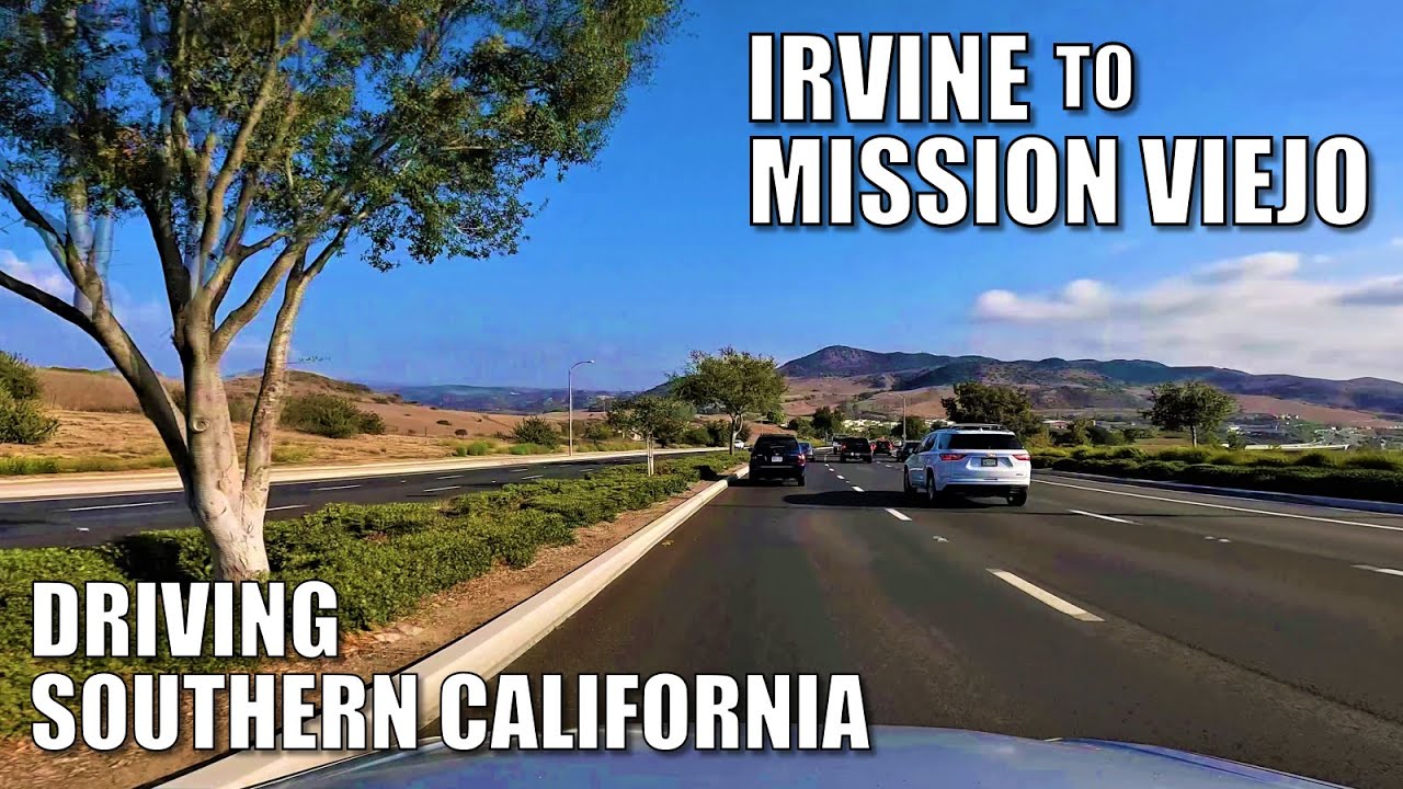 🚗Driving IRVINE to MISSION VIEJO, California