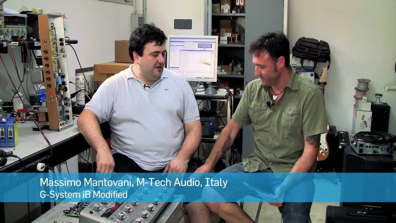 Massimo Mantovani about G-System iB Modified