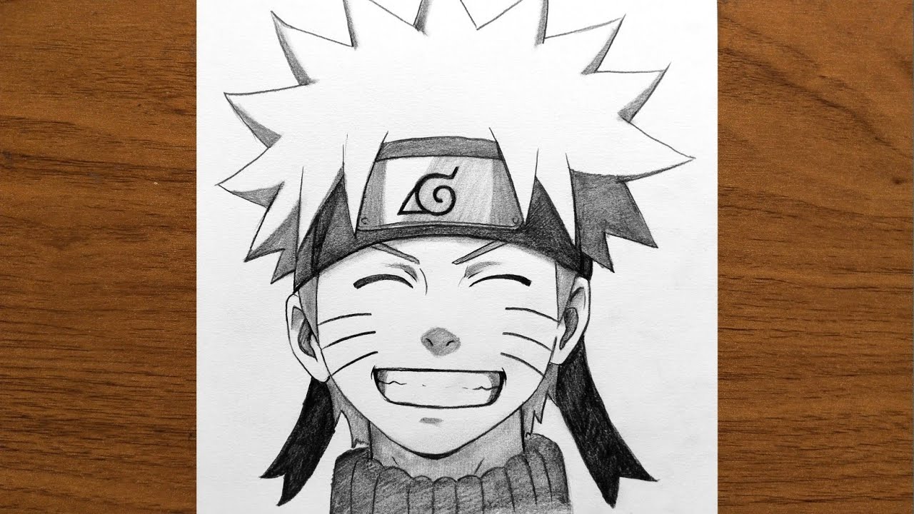 How to Draw Naruto Uzumaki Step by Step | Easy Anime Drawing