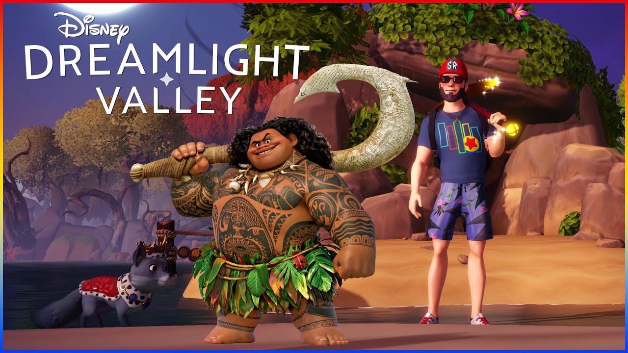 Disney Dreamlight Valley - A Tale of Stone and Fire (Maui Upgrades Pickaxe)