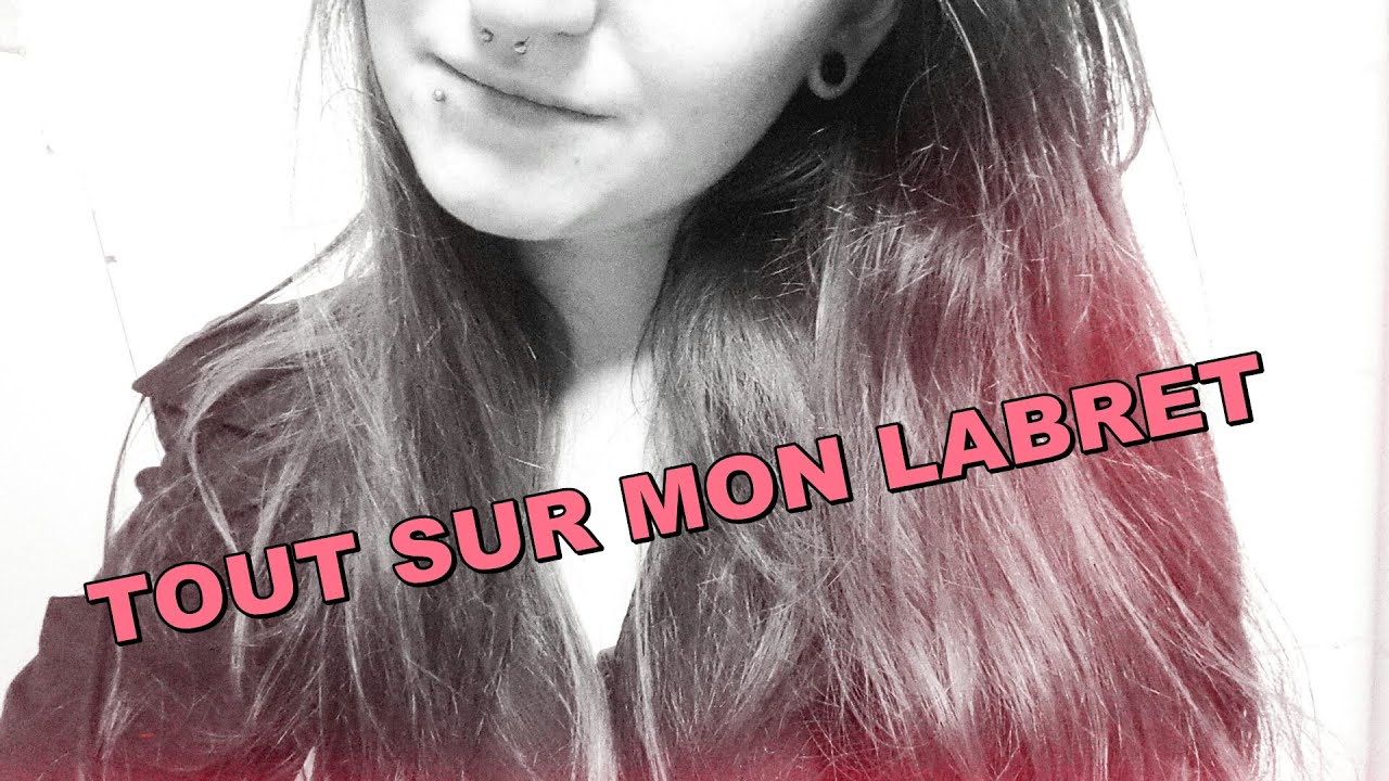 MON NEW PIERCING : Labret décalé