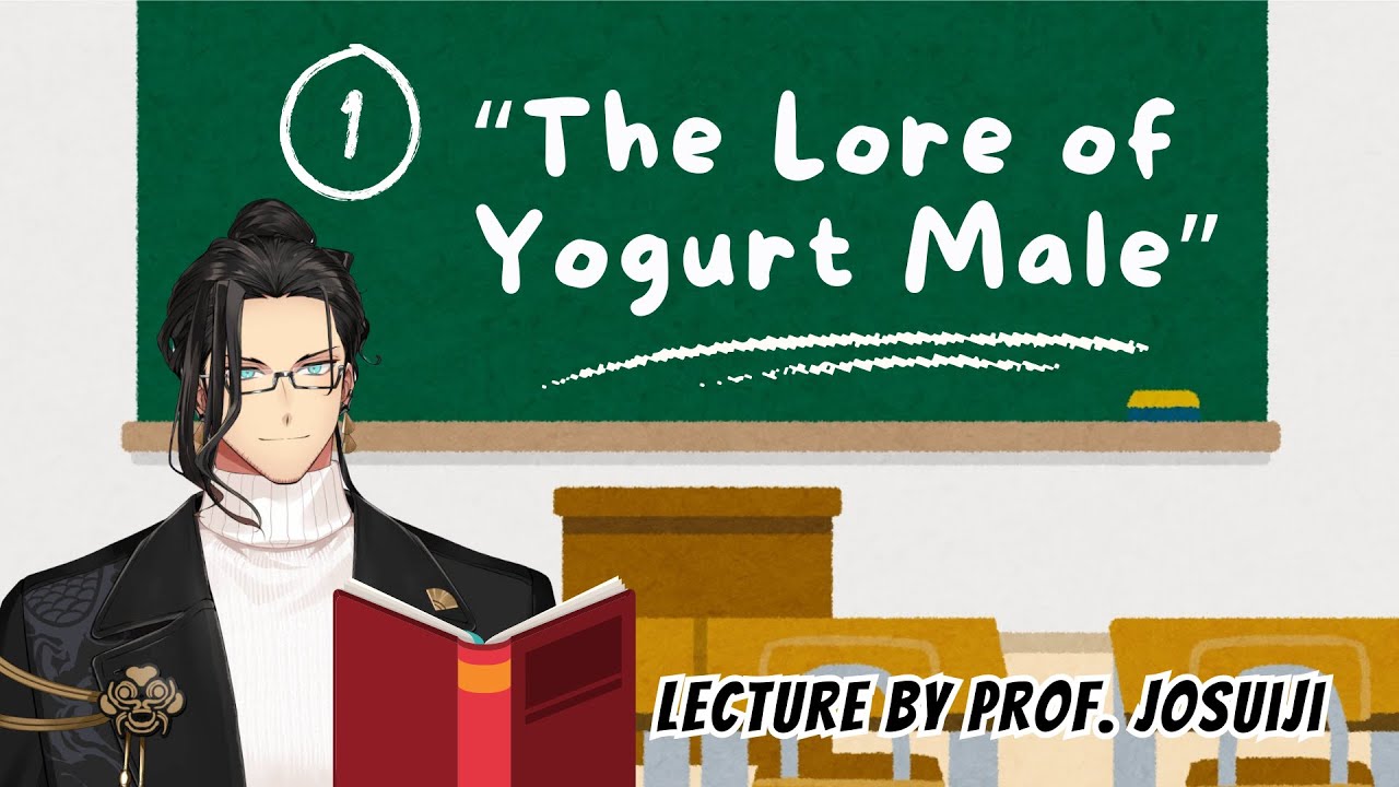 Professor Josuiji Teaches The Lore of Yogurt Males ✦ HOLOSTARS EN ✦ TEMPUS