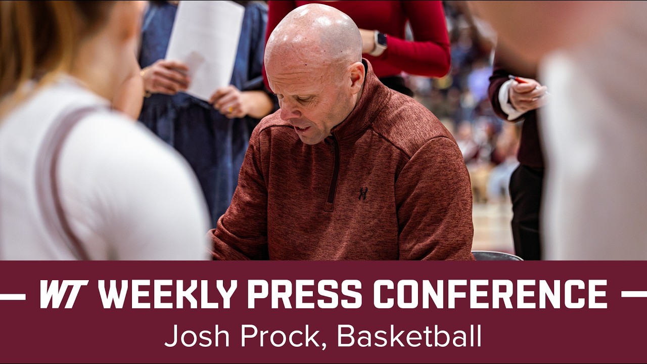 WT Weekly Press Conference - Josh Prock (Feb. 23)
