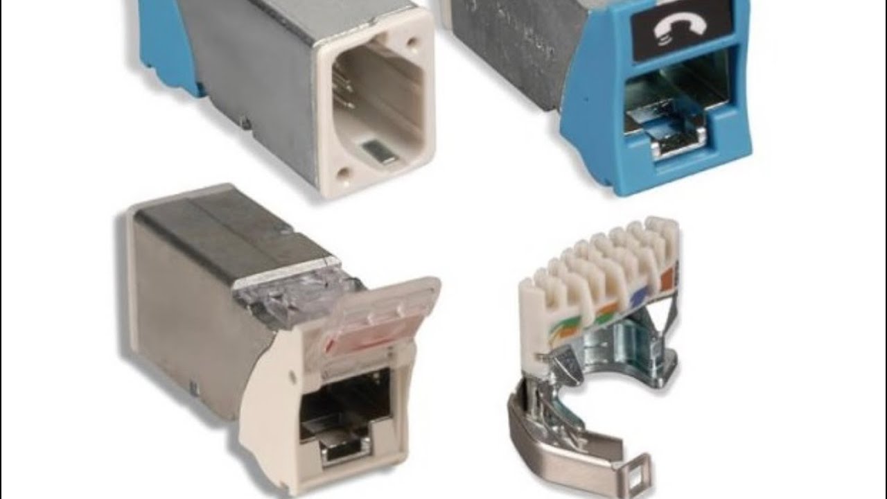 Siemon Z Max jack , F UTP Cat 6A shielded twisted pair cable