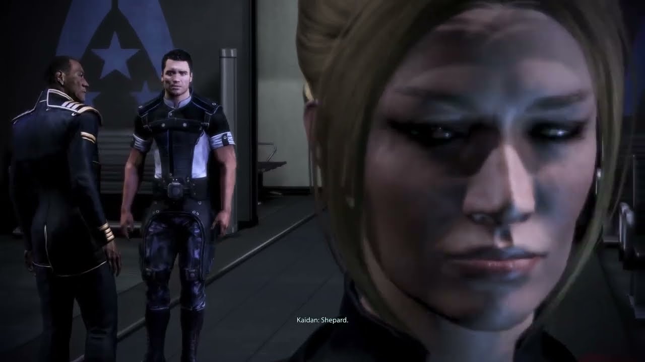 Mass Effect 3 (1.1) Prologue on Earth (Kaidan loyal romance +BackOff mod) (Olivia Shepard)