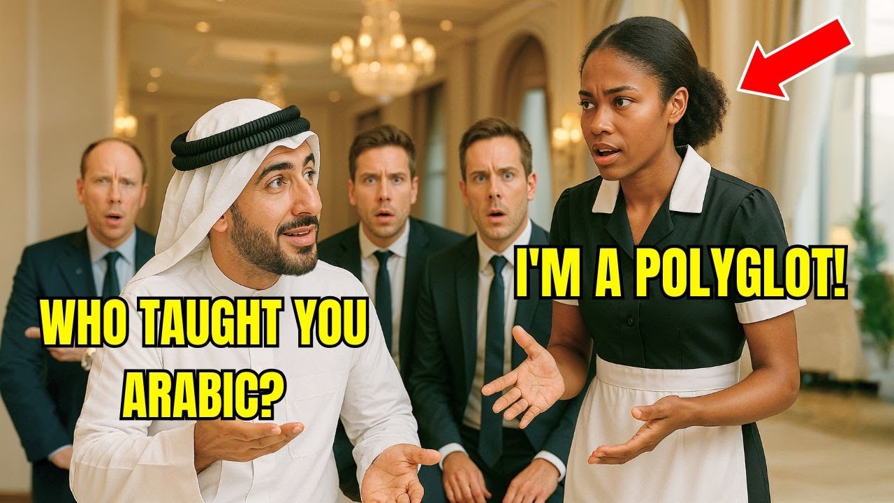The Millionaire Sheikh Speaks Arabic, Only Black Maid Replies—Shocking Everyone!