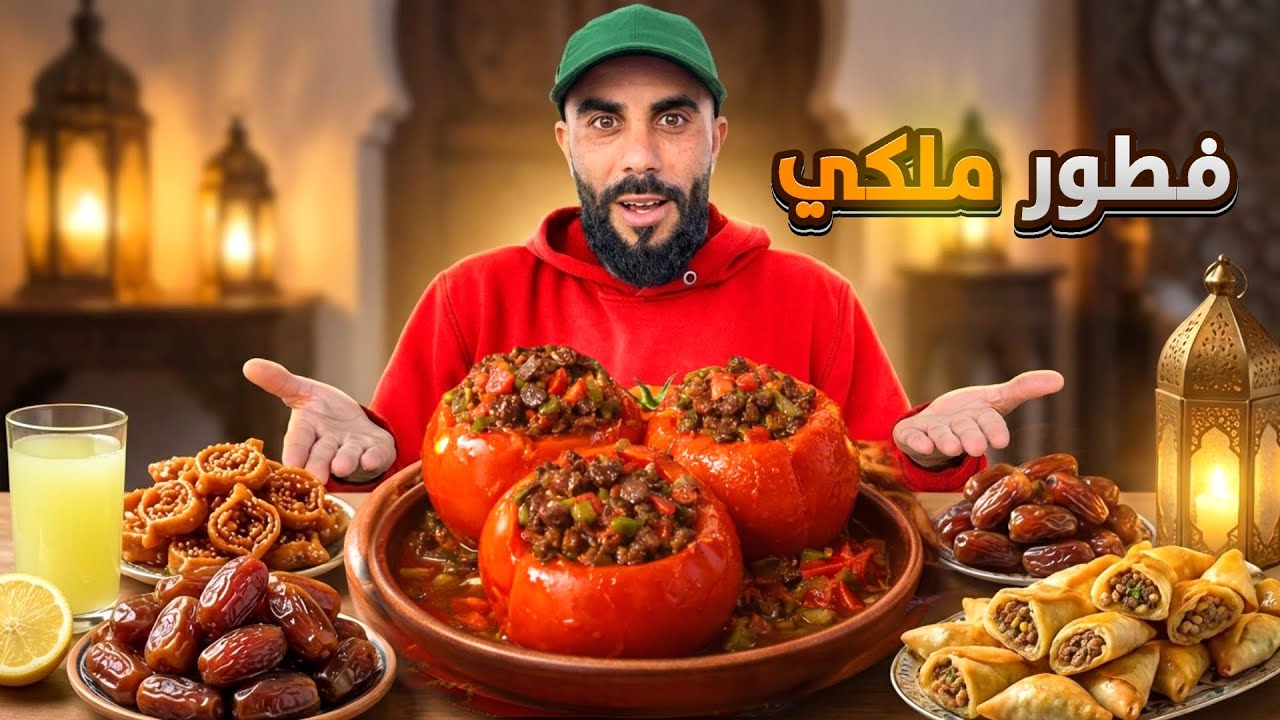 يوم تاني من رمظان🌙تحضير فطور في أقل من ساعة😱 #streetfood 