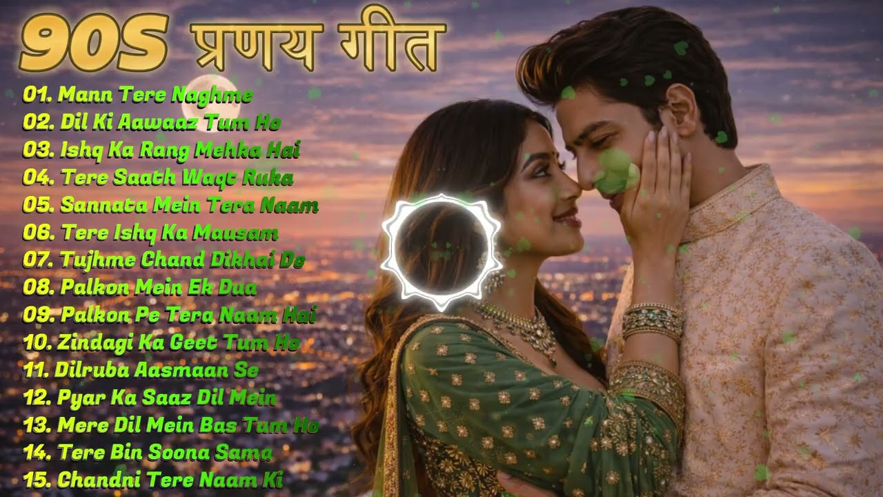 90s Hindi Love Songs 🌙 | Soft Love Ballads from Bollywood’s Golden Age