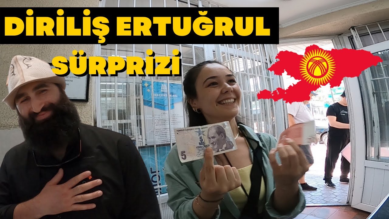 KIRGIZİSTAN’da TÜRK LİRASI ile İLK Günüm! Bişkek’e geldim