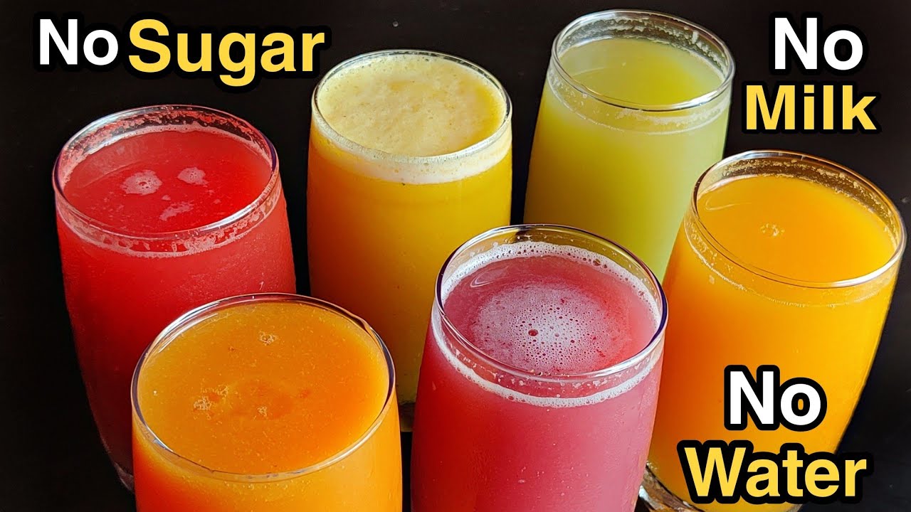 ஆறு வித குளுகுளு ட்ரிங்க் இதுவரை இப்படி செய்திருக்க மாட்டிங்க | 6 Summer drink Recipe