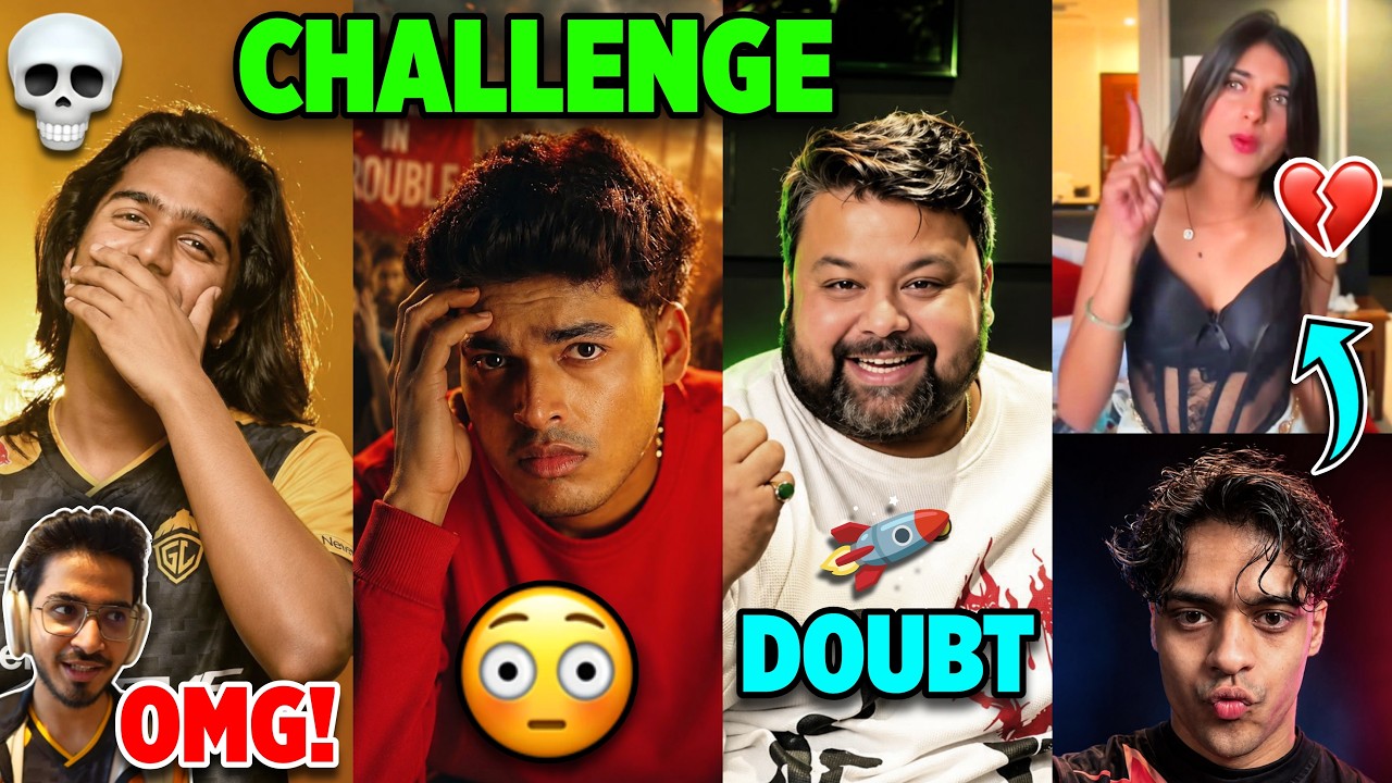 Hard CHALLENGE in Bmps 😬 BANTER, TROLLs Loading💔 Godlike,Spower,8Bit Goldy,Jonathan BGMI, Full STORY