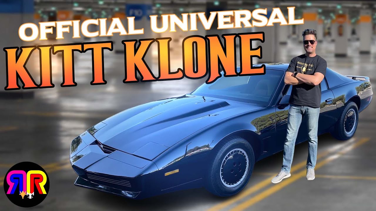 The last licensed Universal Studios K.I.T.T. Replica? | Knight Rider {Quick Bytes}