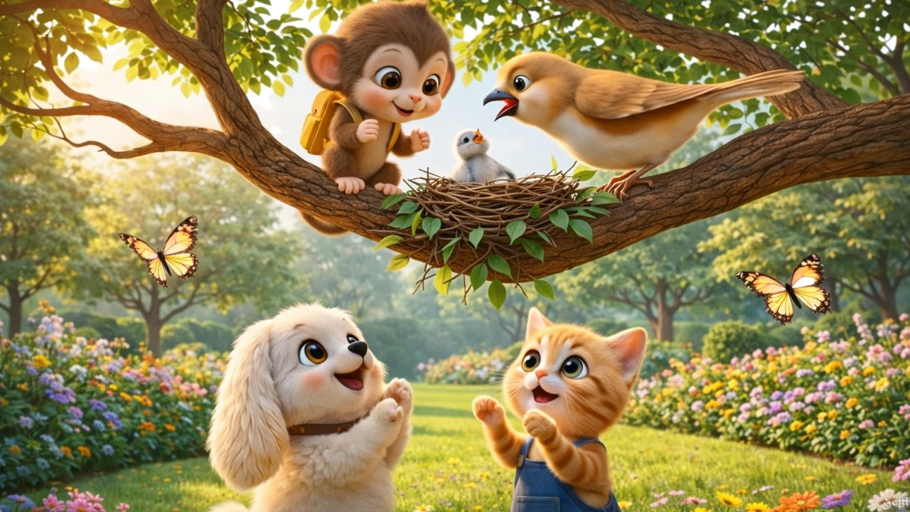 Cute Puppy Finds a Secret Nest!