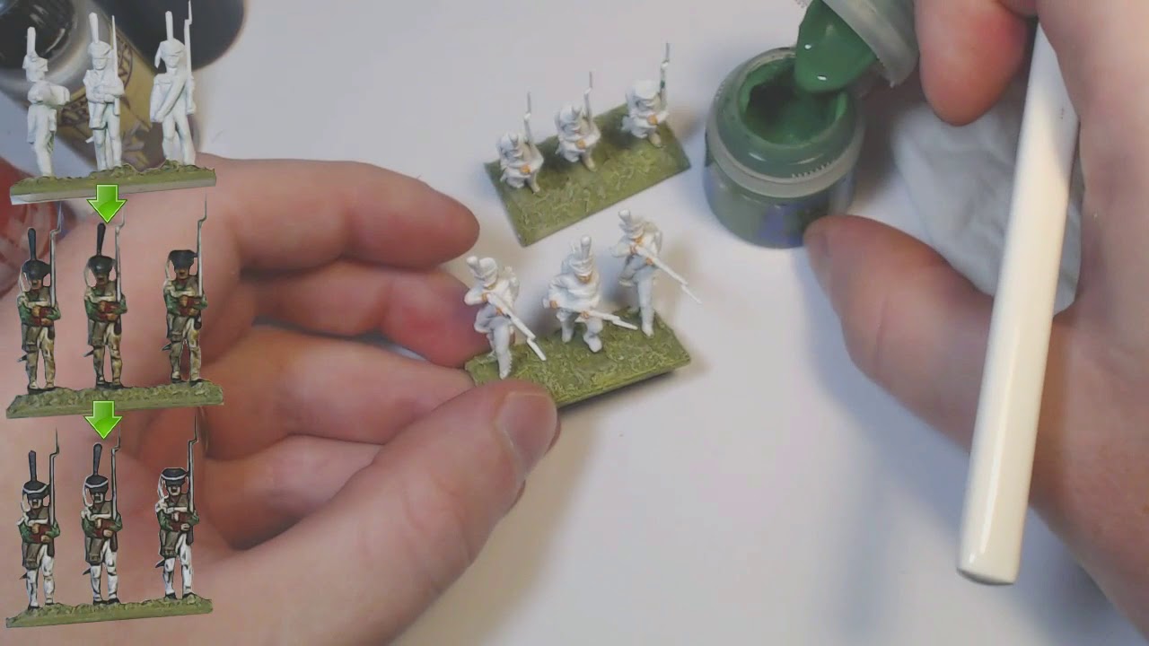 Peinture de l'infanterie Russe 20mm   EP05