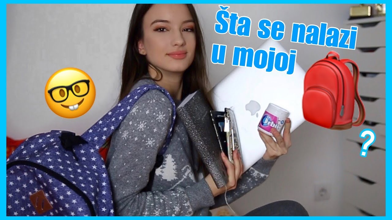 ŠTA SE NALAZI U MOJOJ TORBI ZA FAKULTET?