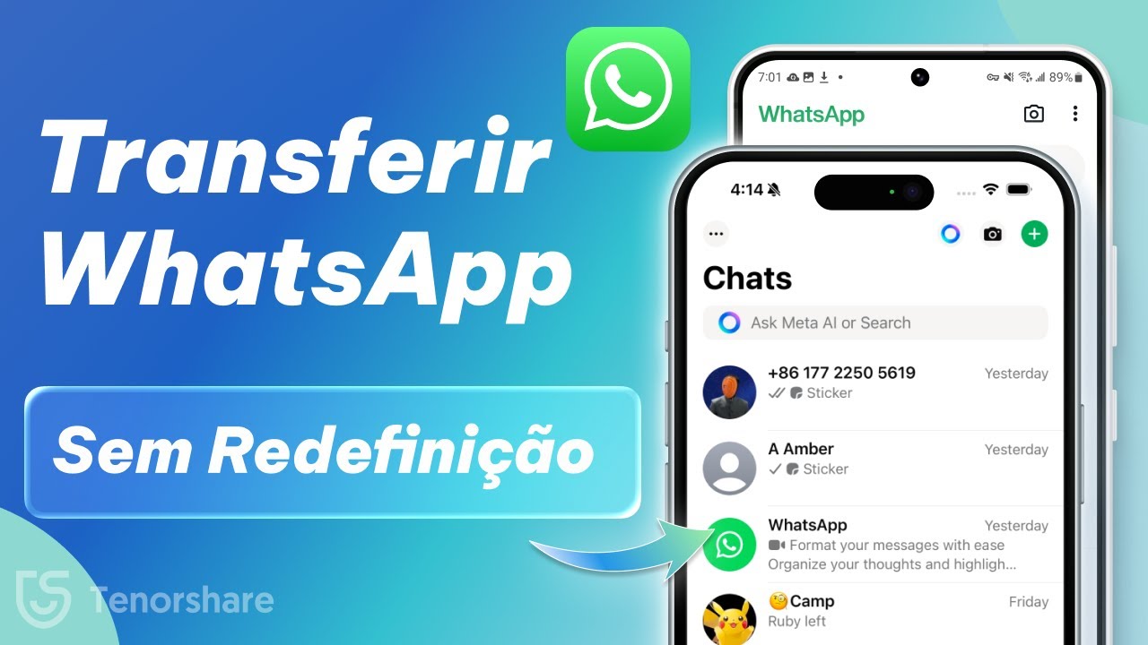 Como Transferir WhatsApp do Android para iPhone (GRÁTIS e Oficial!)Todos os Conversas, fotos em 2026