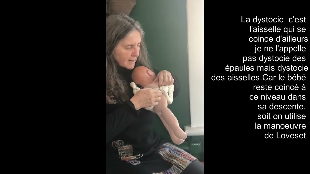 Les manoeuvres nécessaires pour le siège/Maneuvers for breech birthing with Mrs B-A Daviss