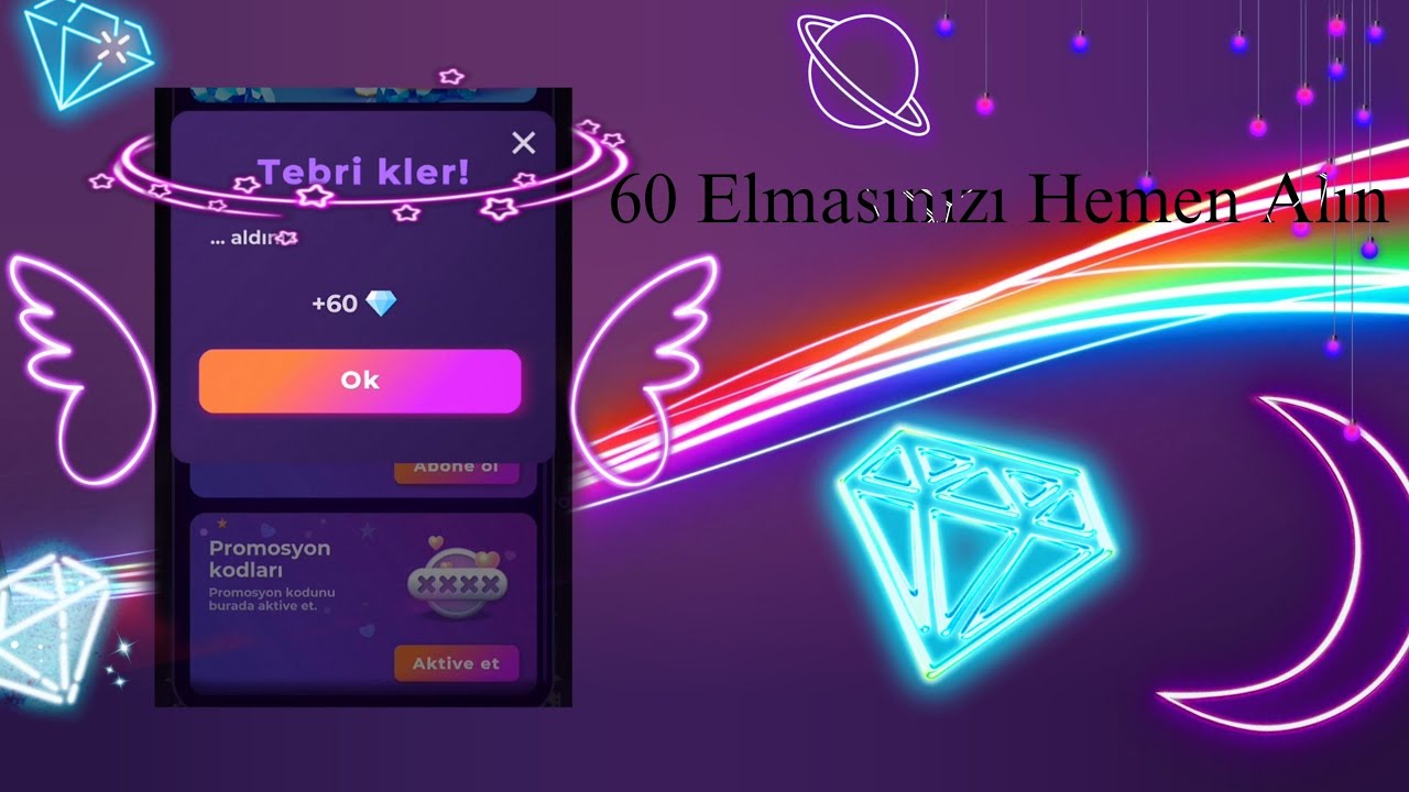 Romantizm Klübü Promosyon Kodu İle 60 Elmas Al 💎 💎 💎