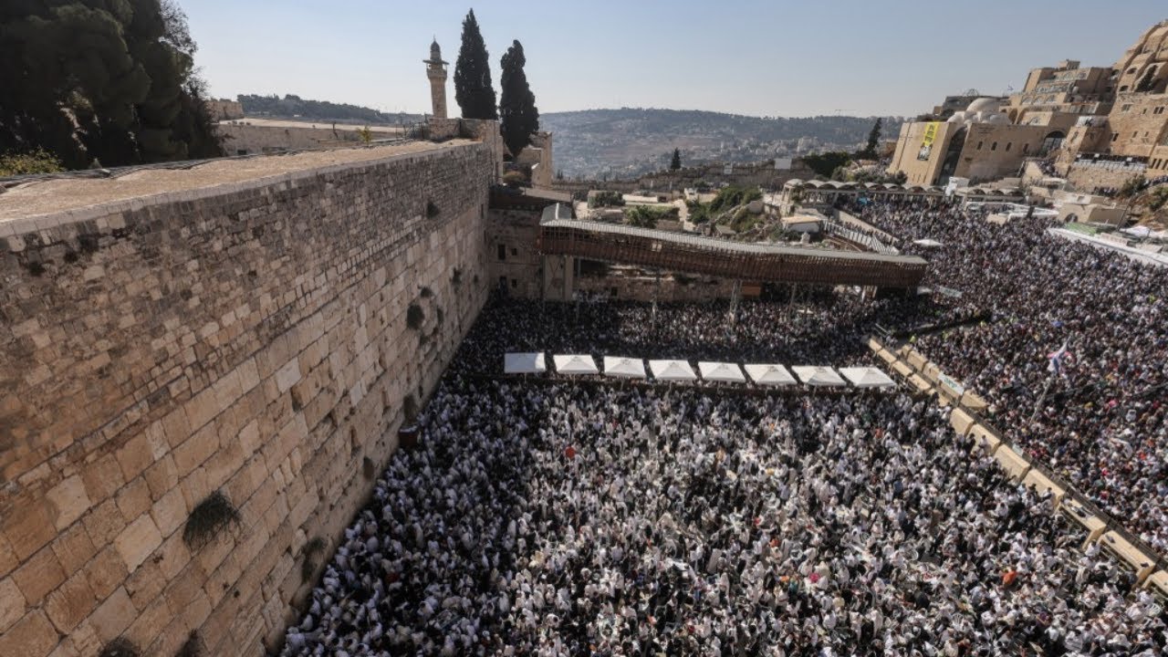 Birkat Kohanim - Kotel - Sukkot - 2022 (REPLAY) | ברכת הכהנים בכותל סוכות תשפ