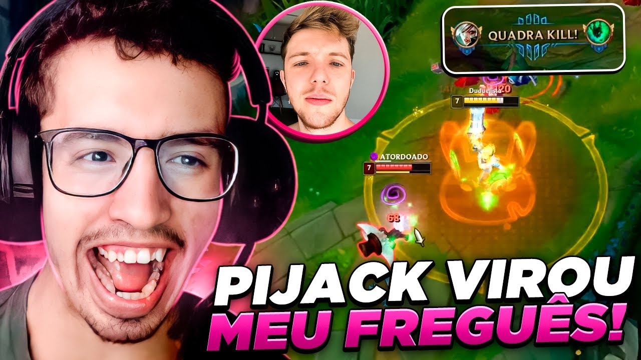 PIJACK &Eacute; FREGU&Ecirc;S DA MINHA RIVEN!