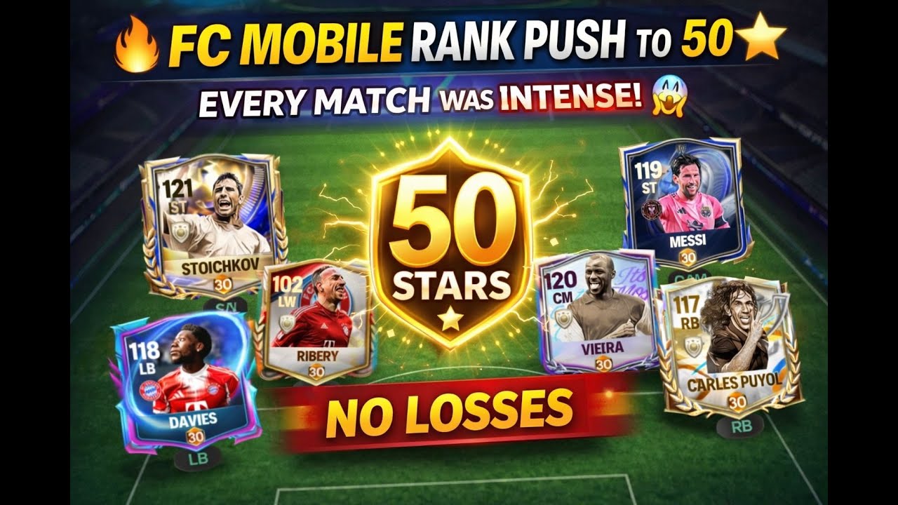 🏆 FC Mobile Rank Push LIVE 🔥 Road to Glory Rank | Pro Team Review & Tips| Road to 3K SUBS