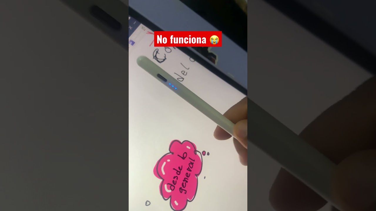 Mi #ipad no detecta el l&aacute;piz