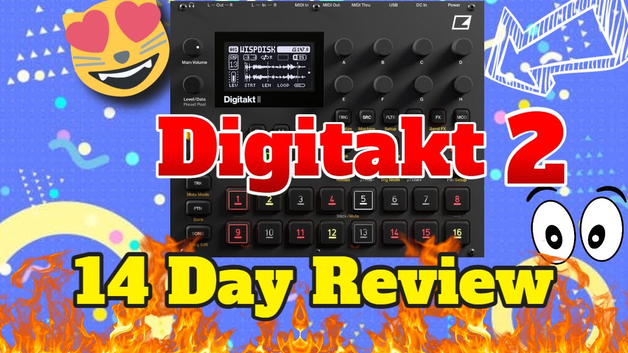 Digitakt ll: Percussive Precision 14 Day Review