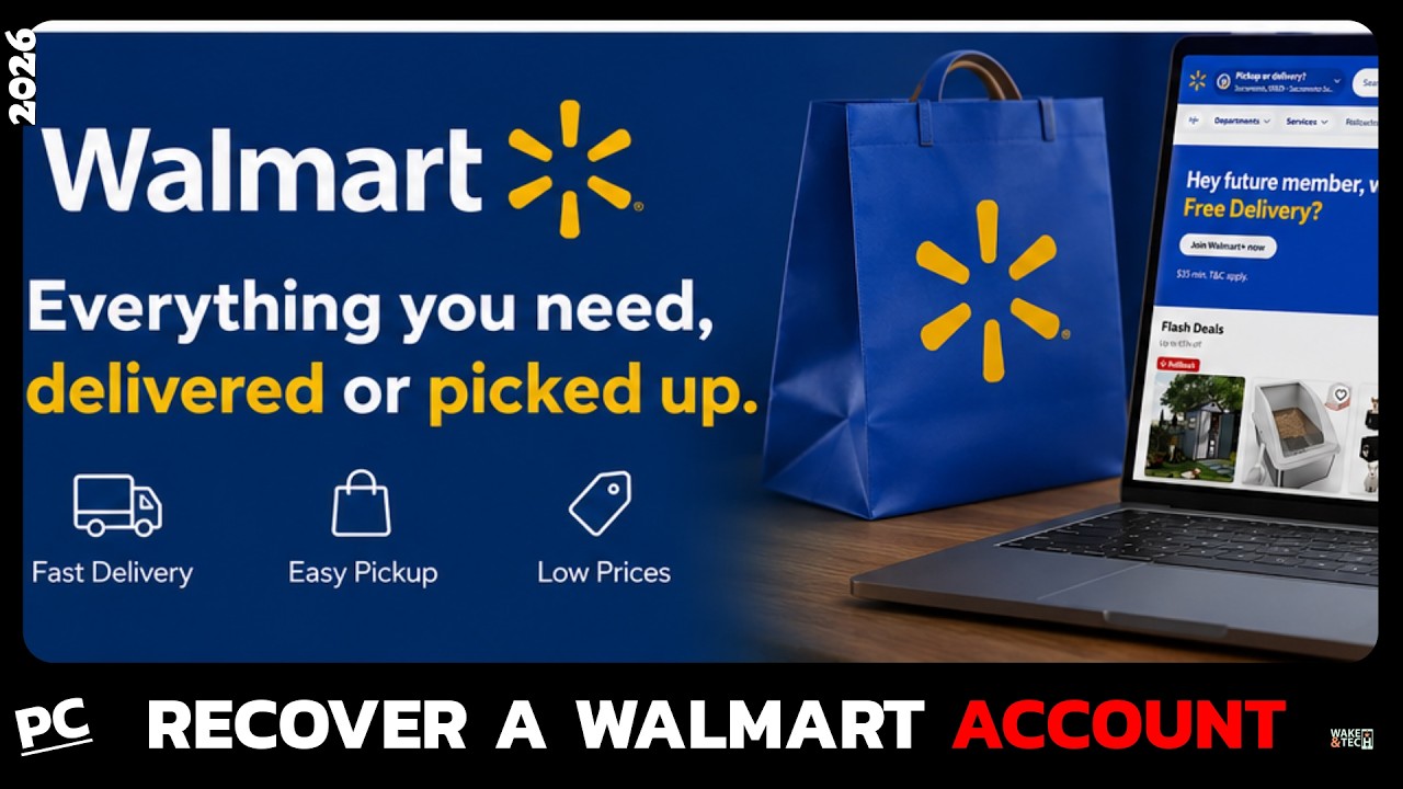 How to Recover Walmart.com Account (Easy 2026 Guide)?