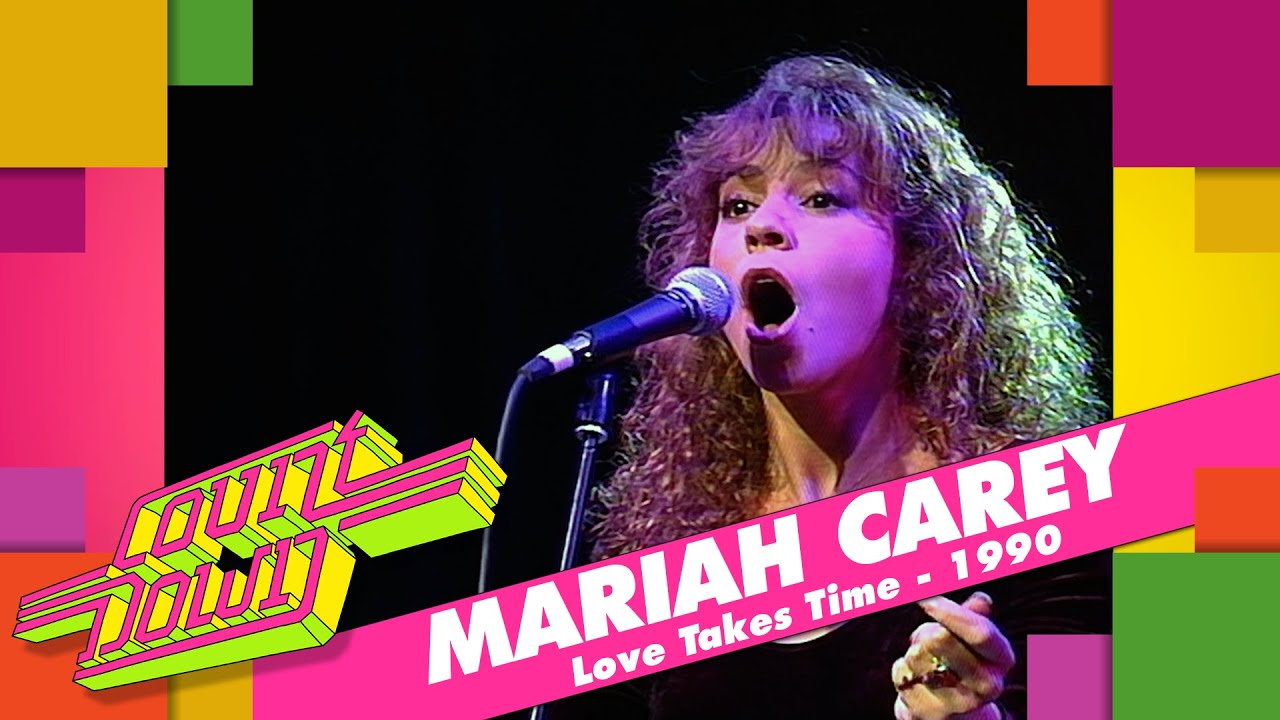 Mariah Carey -  Love Takes Time 1990 (Live on Countdown 1990)