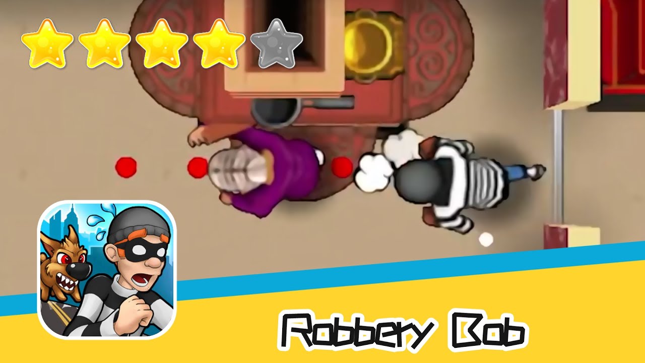 Robbery Bob Summer Camp Level 05 Walkthrough Prison Bob Recommend index four stars