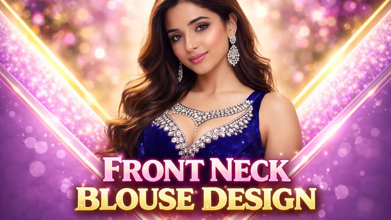⚡ Latest Front Neck Designs For Blouse 2026 //New Blouse Design Front Side // 💥🌞Blouse Front Neck