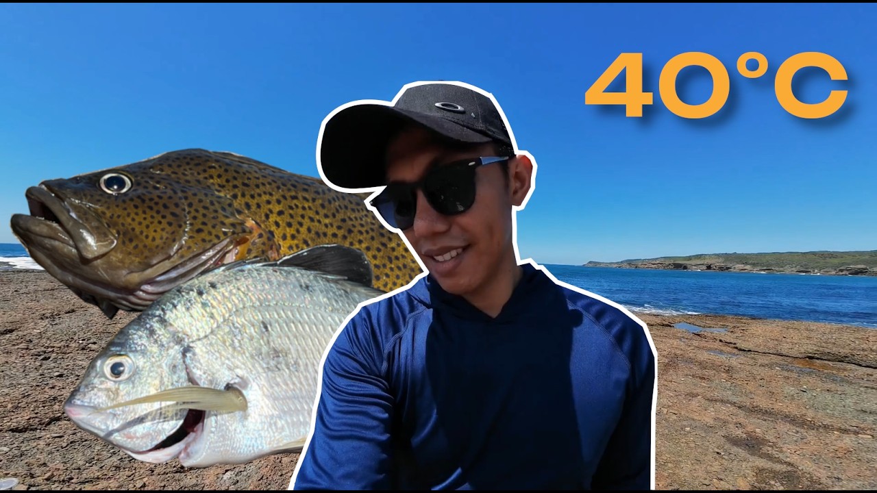 SUKO sa Init | HOT Weather Fishing |  Wirrah Cod Catch and Cook