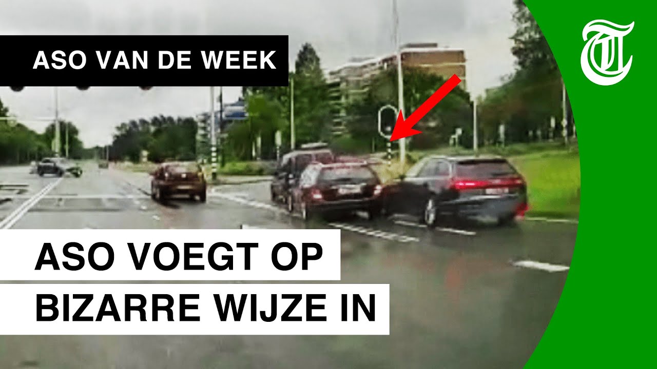 Aso-bestuurder haalt idiote actie uit bij stoplicht - ASO VAN DE WEEK