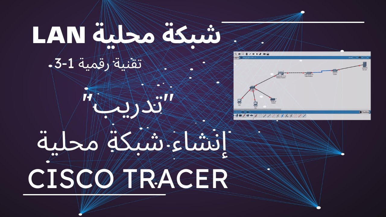 إنشاء اتصال انترنت عبر الكابل تقنية رقمية 1-3