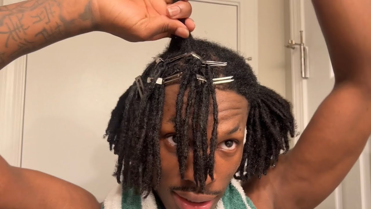 How to retwist dreads yourself **easy** {dreadlock journey}
