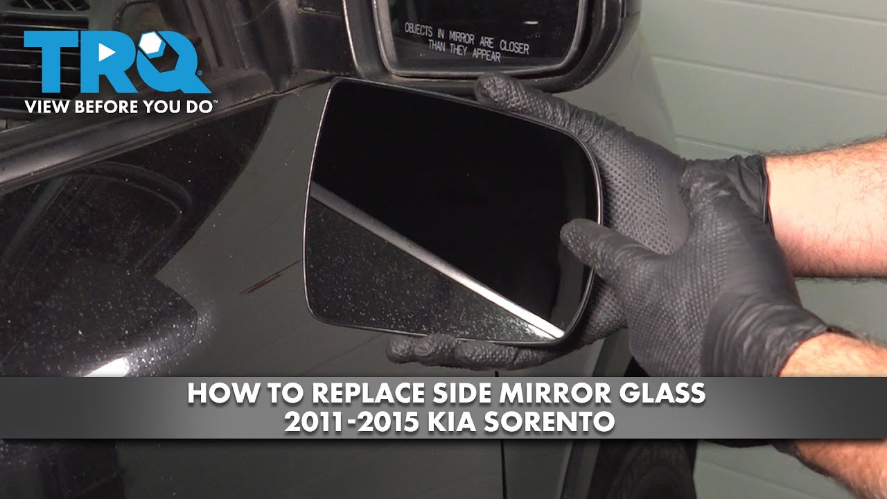 Как заменить боковое зеркало заднего вида на Kia Sorento 2011-2015