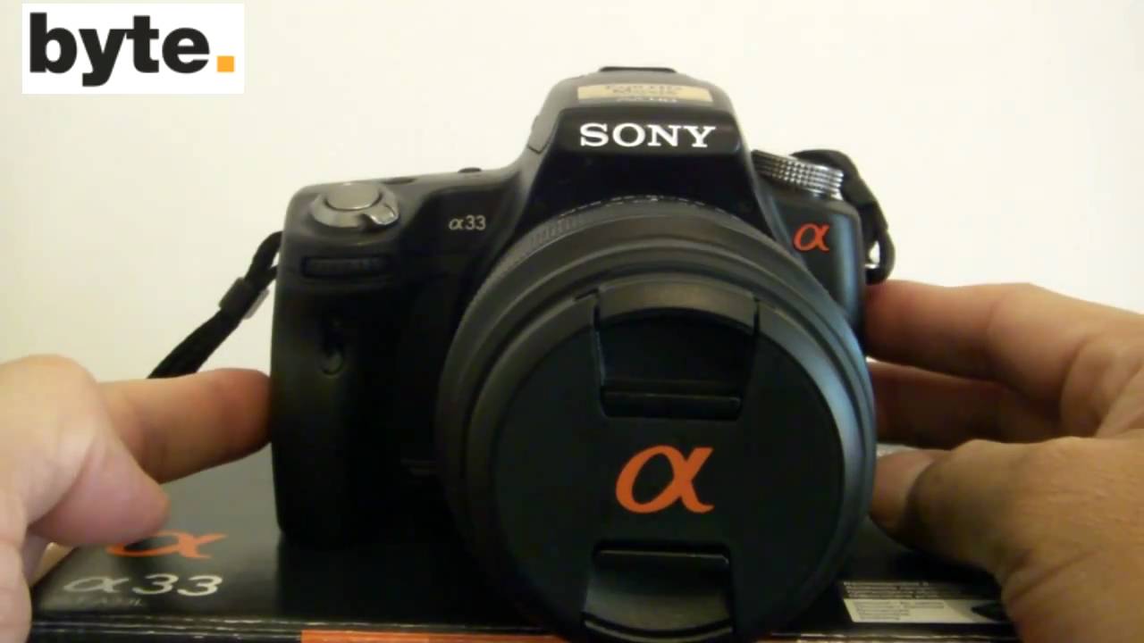 Camara Sony Alpha a33