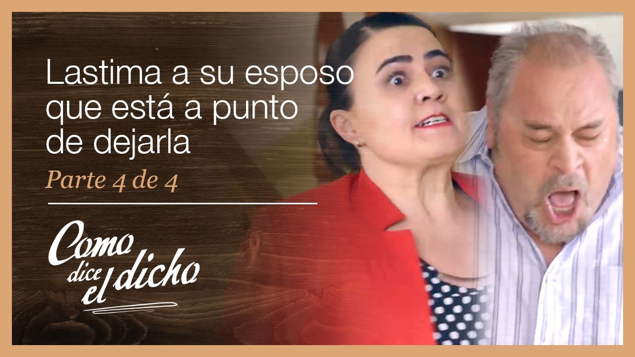 Como dice el dicho 4/4: Le quema la cara a su esposo porque la va a dejar | El que no quiera...